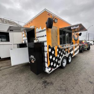 Custom 16ft food trailer