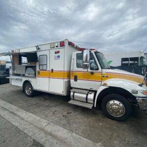 Custom Ambulance Food Truck