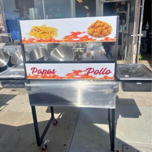 chicken and potato cart