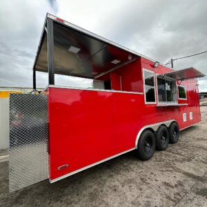 Custom Food Trailer with Porch