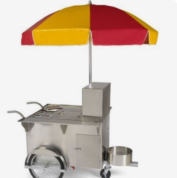 Hotdog cart umbrellas - Image 2