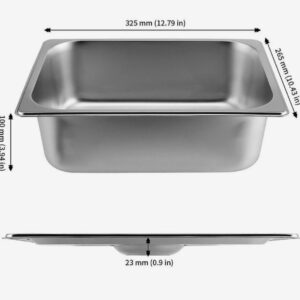 Stainless steel steam pan