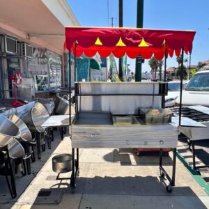 Bon's hot dogs cart
