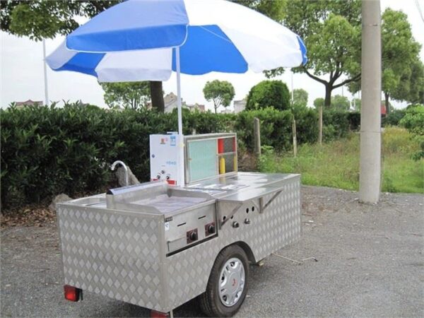 DELUXE HOT DOG / STAINLESS STEEL CART - Image 3