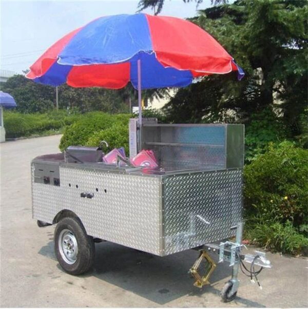 DELUXE HOT DOG / STAINLESS STEEL CART - Image 6