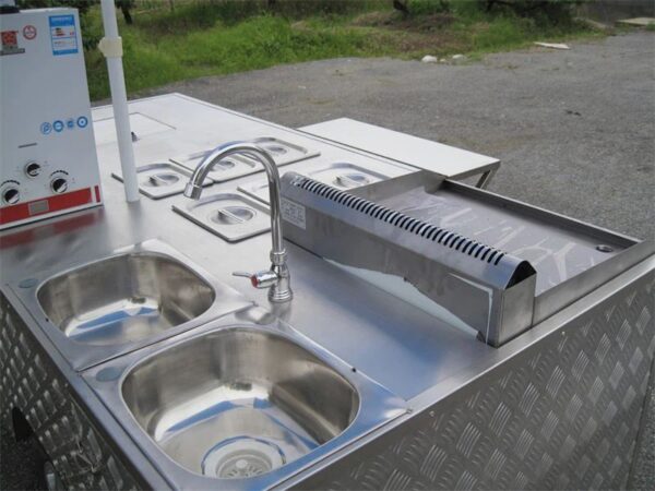 DELUXE HOT DOG / STAINLESS STEEL CART - Image 5