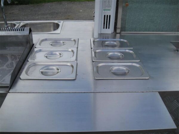 DELUXE HOT DOG / STAINLESS STEEL CART - Image 4