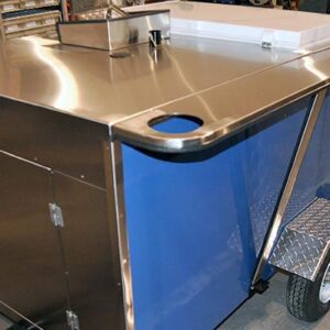 Italian ice cart