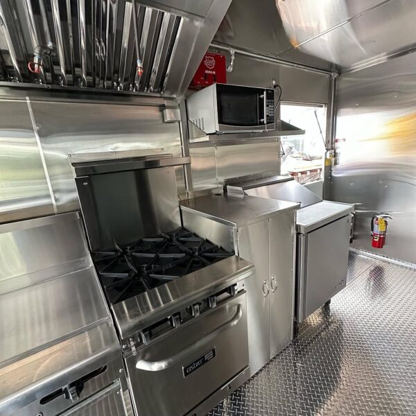 Custom Food Trailer with Porch - Image 4