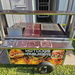 New burger hot dog car