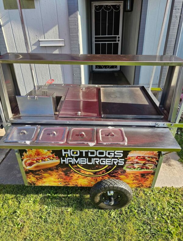 New burger hot dog car