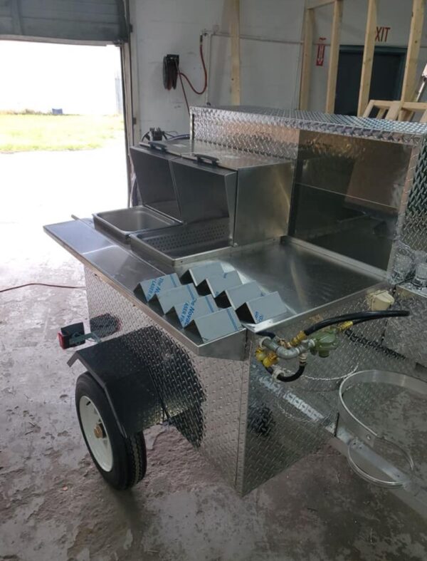 DELUXE HOT DOG / FOOD CART HOT DOG UNIVERSITY MODEL - Image 2