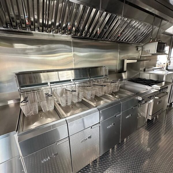 Custom Food Trailer with Porch - Image 5