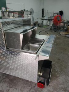 DELUXE HOT DOG / FOOD CART HOT DOG UNIVERSITY MODEL
