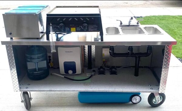 Brand new hot dog cart - Image 2