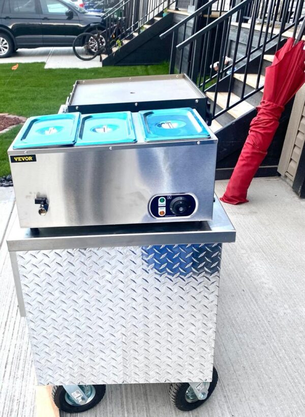 Brand new hot dog cart - Image 3