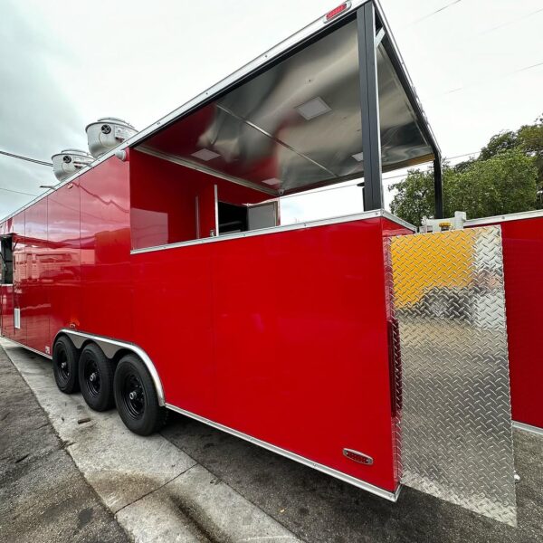 Custom Food Trailer with Porch - Image 7