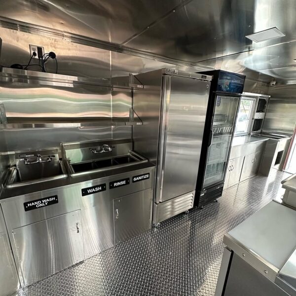 Custom Food Trailer with Porch - Image 8