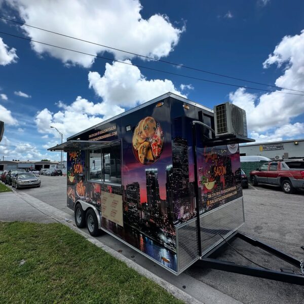 Customized Food Trailer 24